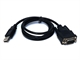 Picture of USB to Serial Convert Cable ( DB9M / USB A Male) - 3FT